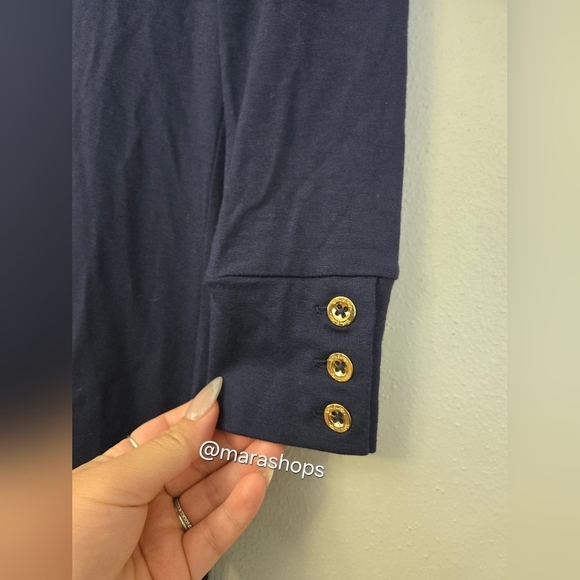 Lilly Pulitzer Ansley Navy Dress - Picture 4 of 8